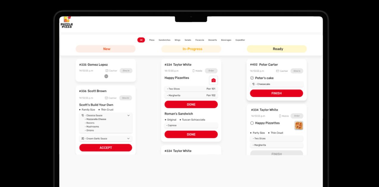 PuzzlePizza offers a customizable pizza experience that allows customers to make their own pizzas by selecting the types of pizza they want on top of their crusts